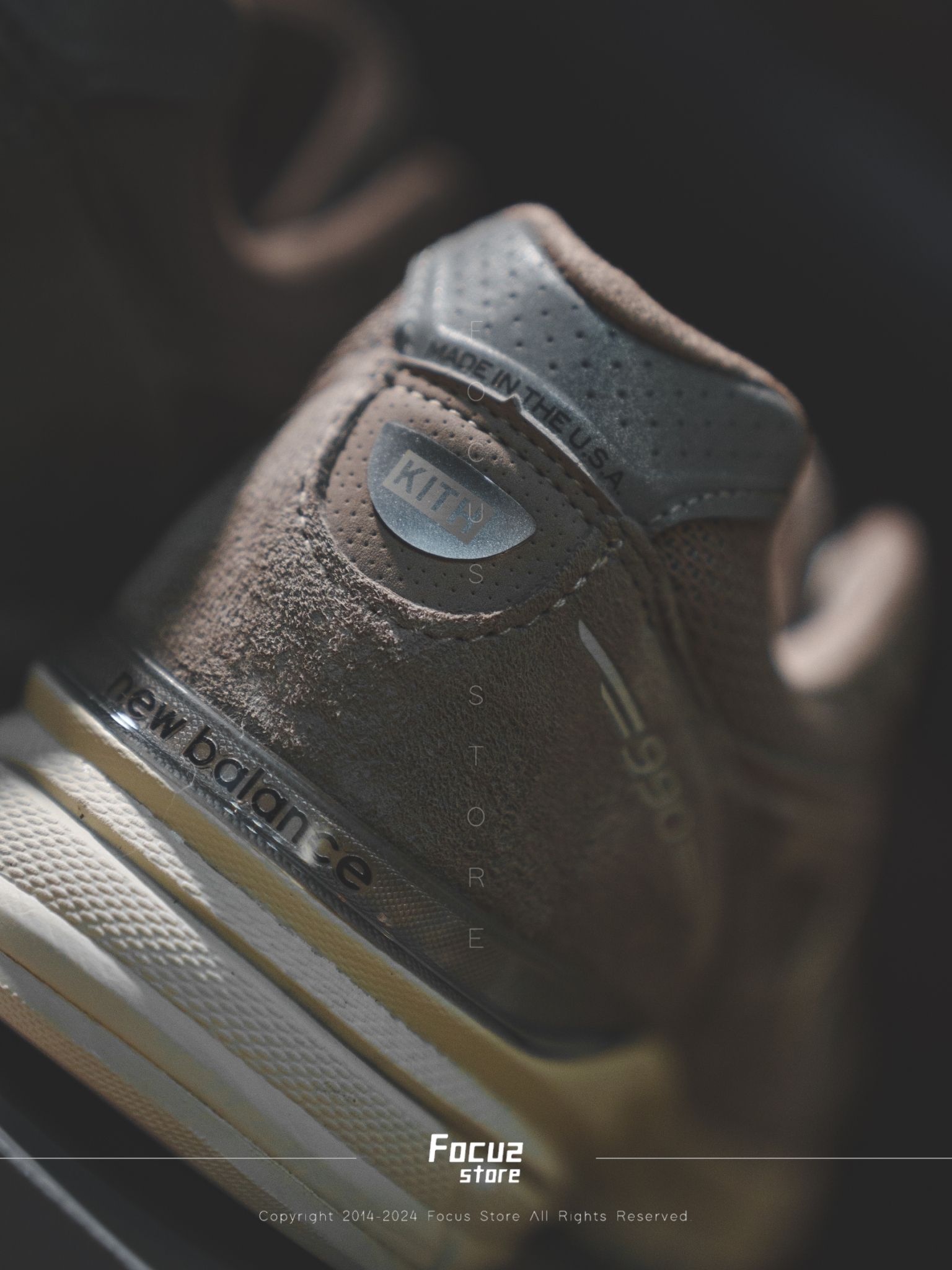 Focus Store】預購Kith x New Balance 990v4 Made in USA 