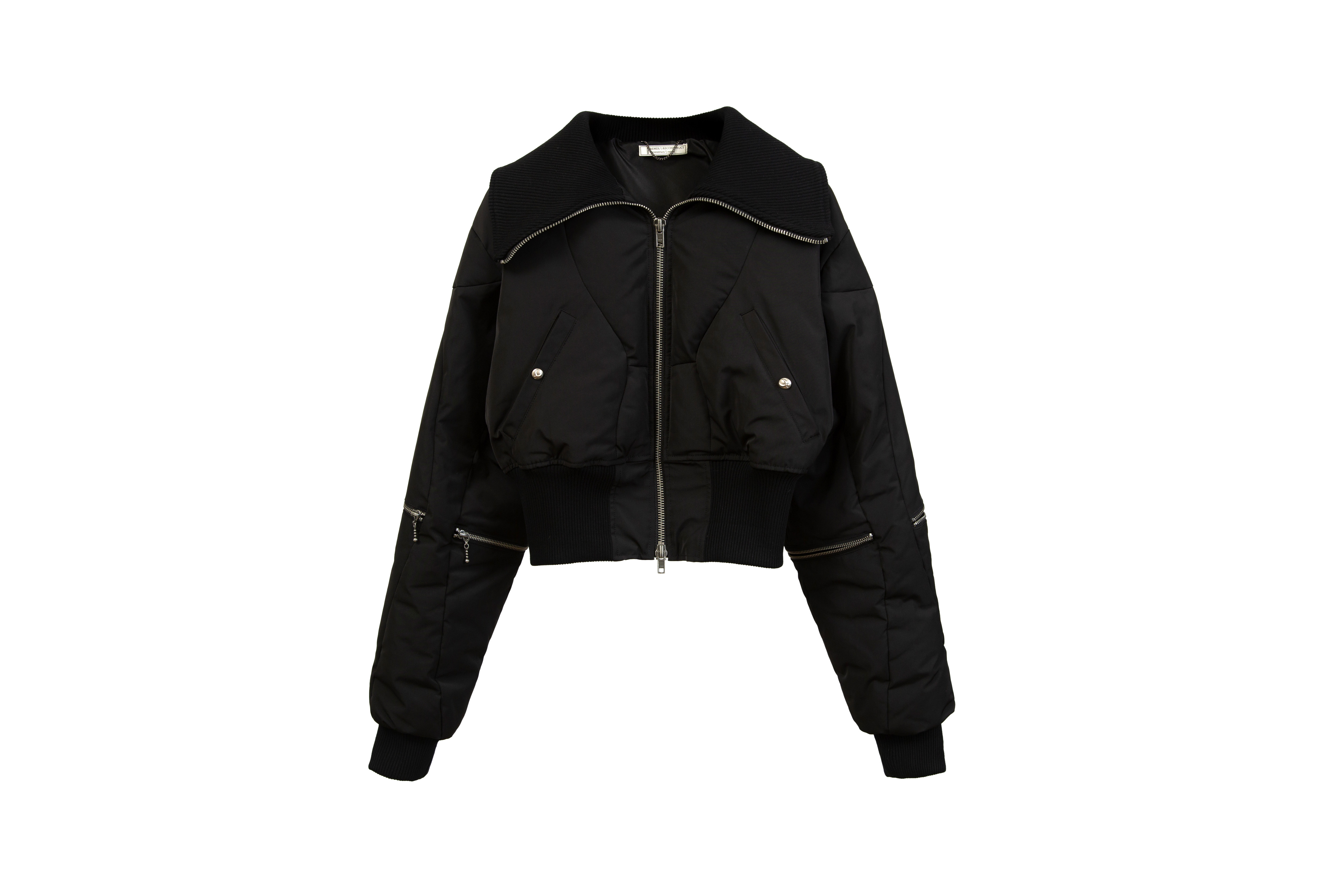 REMIX "Shawl Bomber Jacket" (Black)