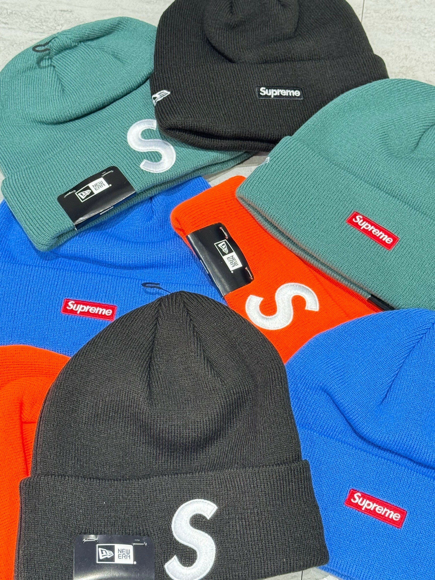 SUPREME NEW ERA S LOGO BEANIE 毛帽