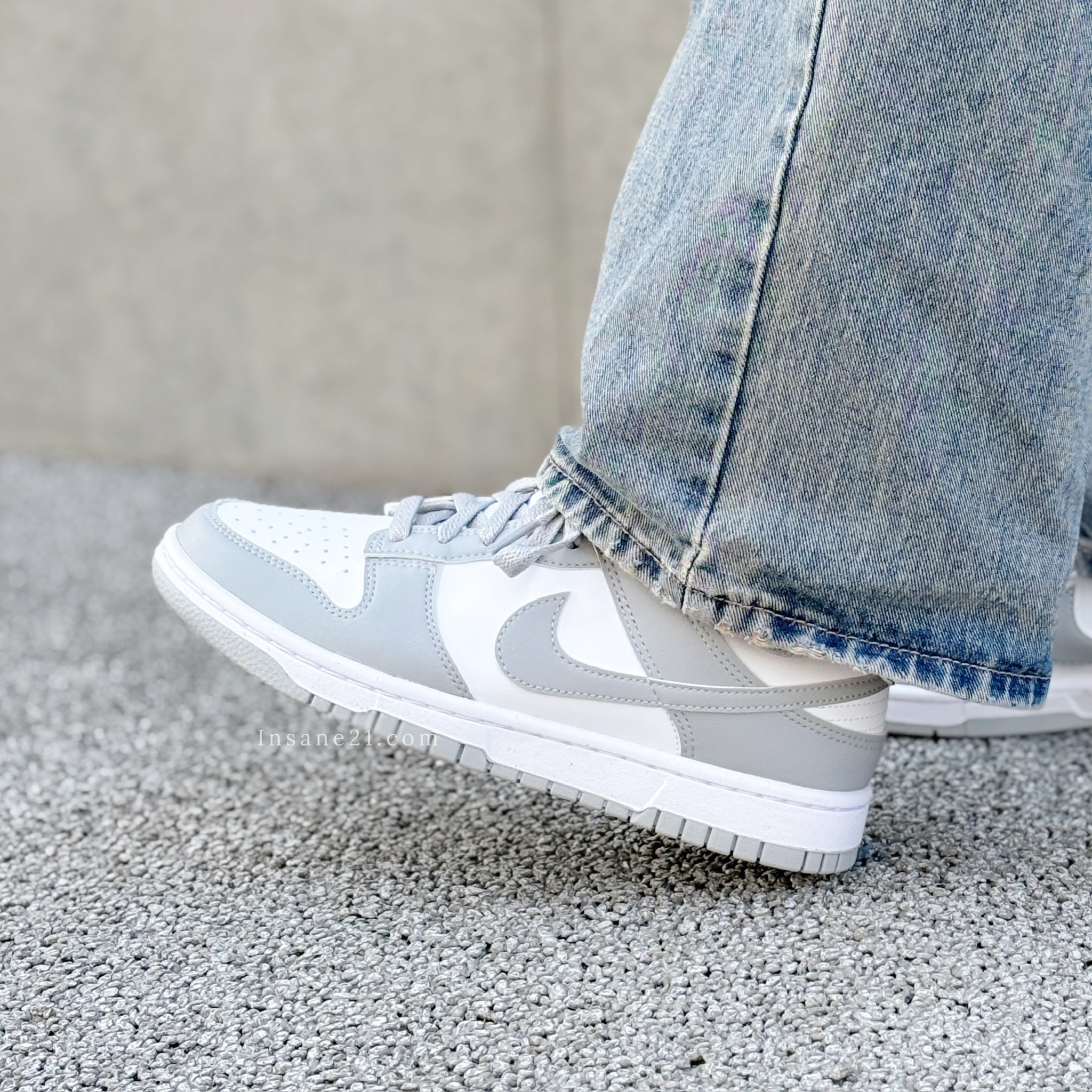 NIKE DUNK LOW NEXT NATURE 環保材質 灰白 休閒鞋 女鞋 DD1873-113