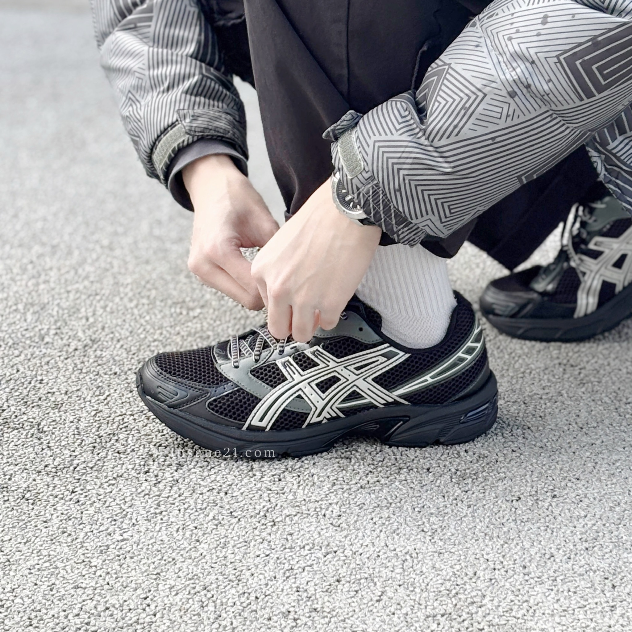 ASICS GEL-1130 黑銀 復古 Y2K 運動鞋 亞瑟士 1201A910-001