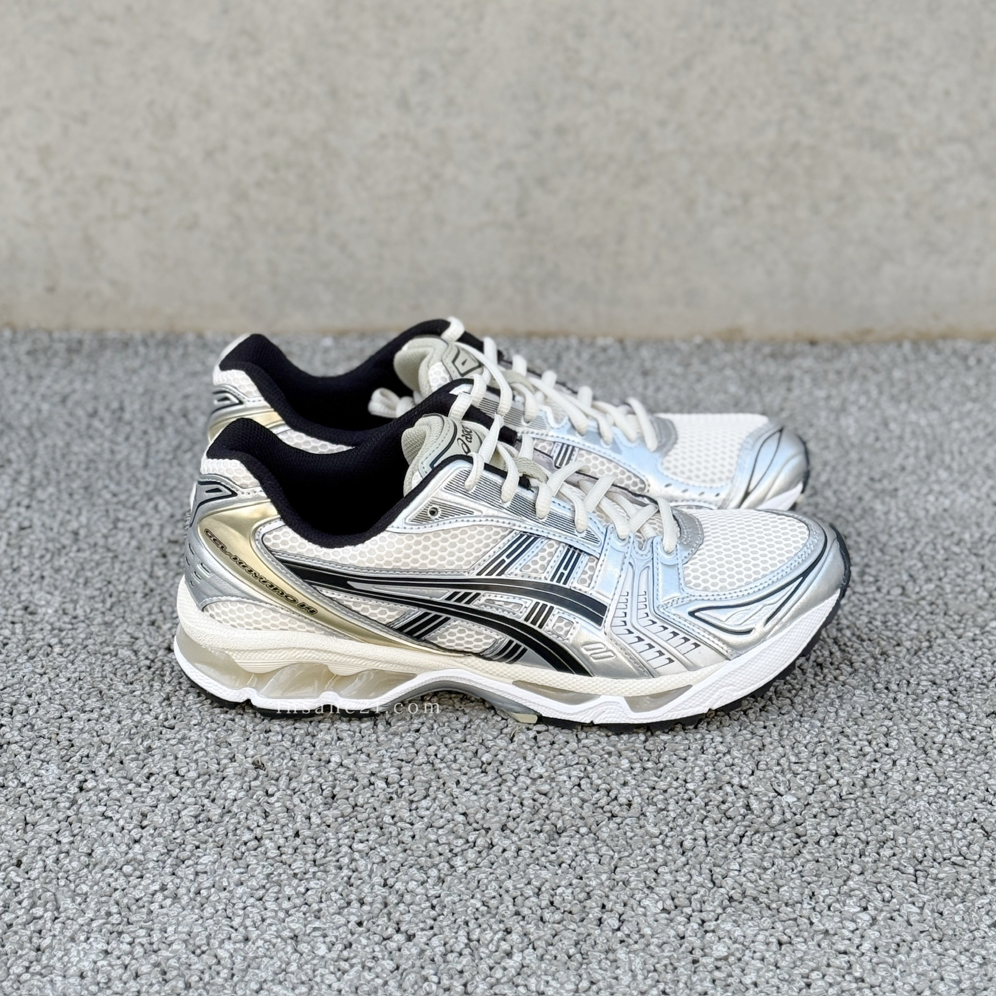 ASICS GEL-KAYANO 14 奶油金 復古 運動鞋 避震 1203A537-200