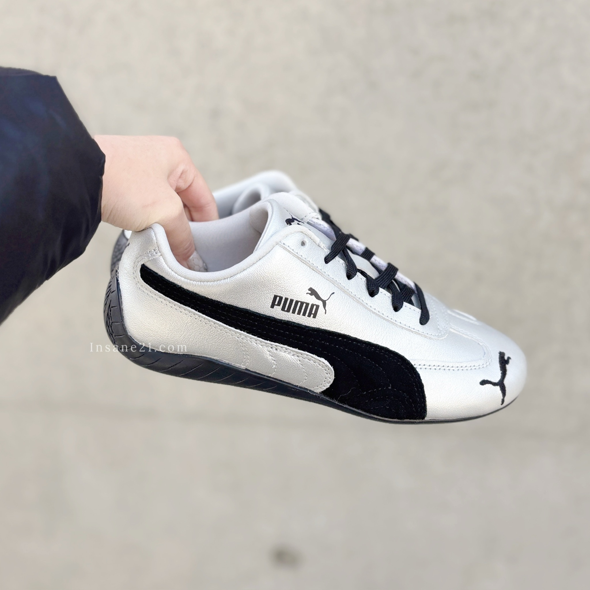 PUMA SPEEDCAT 銀黑 賽車鞋 休閒鞋 女鞋 403547-01