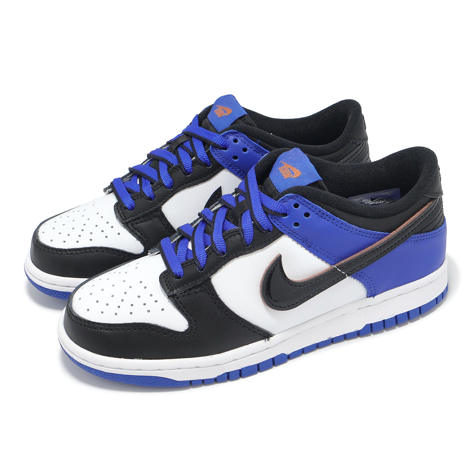 Nike Dunk Low "Black Toe" SE GS 舒適百搭 耐磨輕便 低幫 板鞋 賽車藍 HF0970100