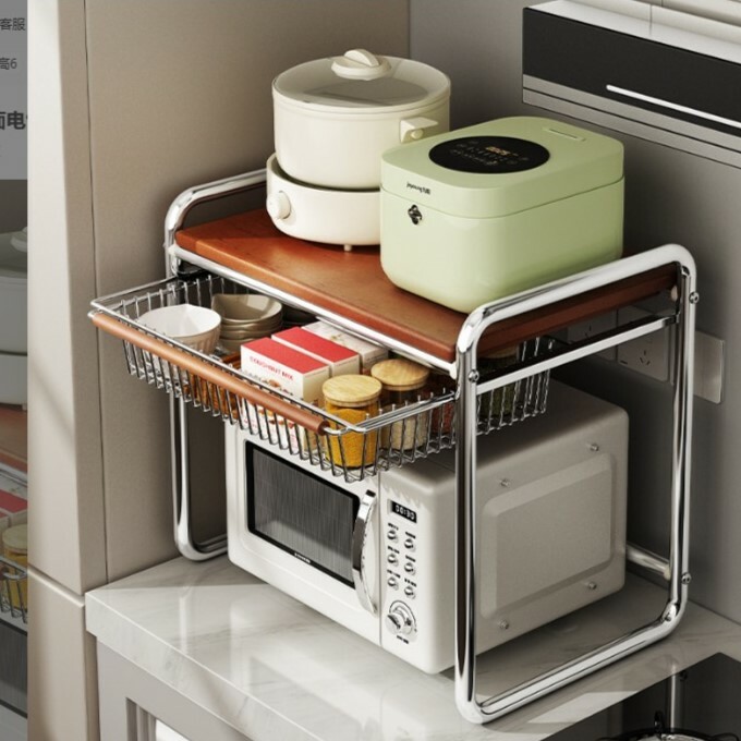 《5599》美式工業風復古微波爐/烤箱架