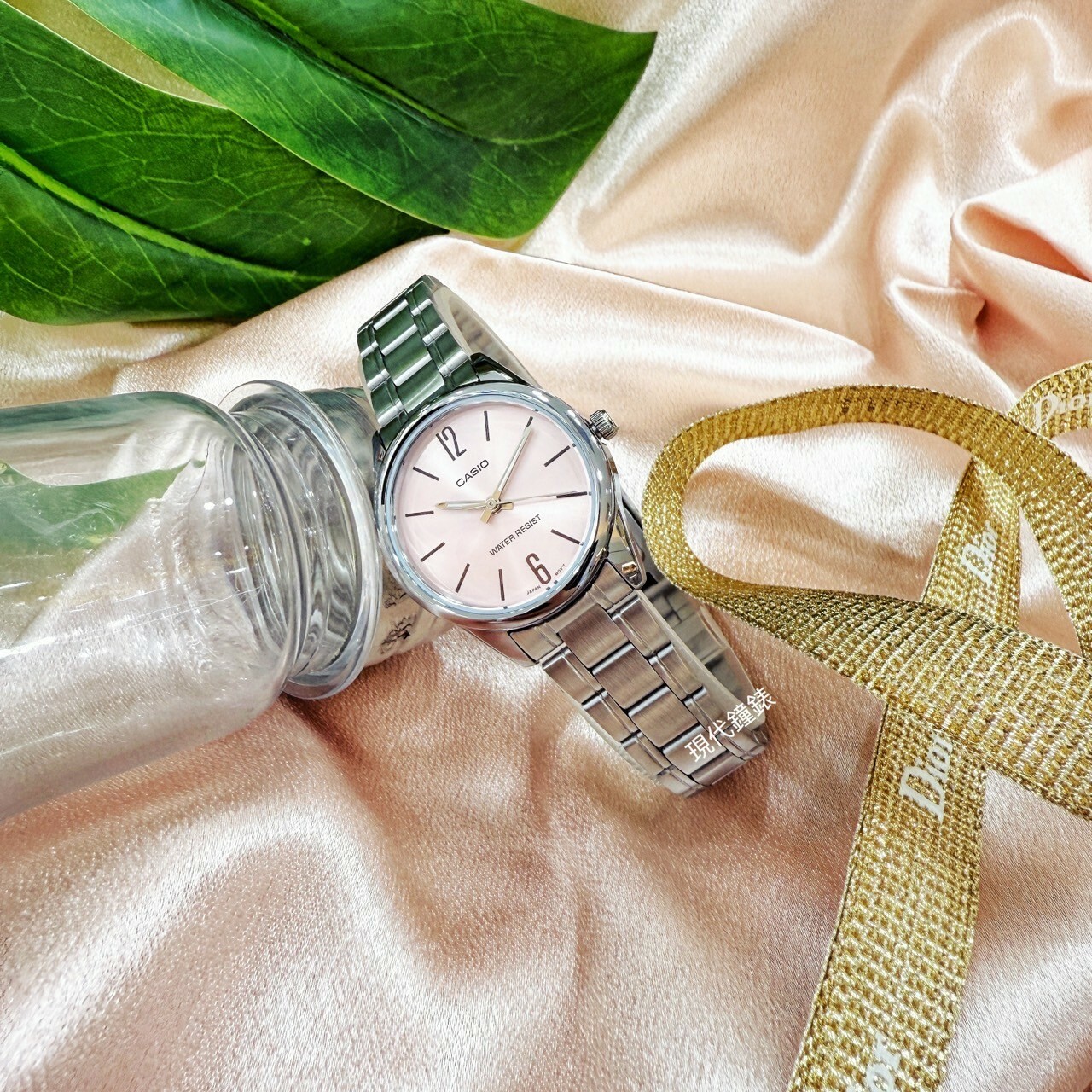 【CASIO 卡西歐】淡雅甜美系女錶LTP-V005D-4B 28.2mm 現代鐘錶