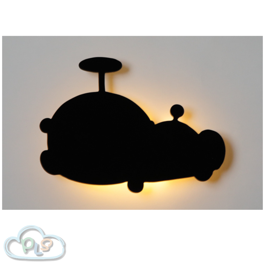 現貨 日本製 壁燈（Takecopter） 黑色 多啦A夢 藤子不二雄博物館 #71018