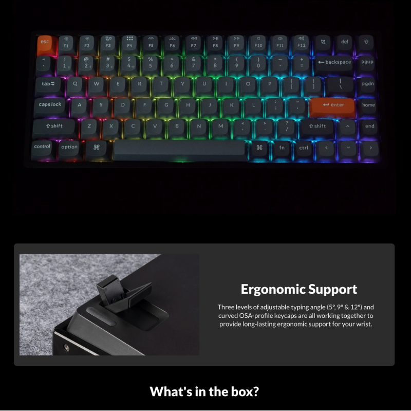 Keychron K2 Max QMK 無線機械鍵盤