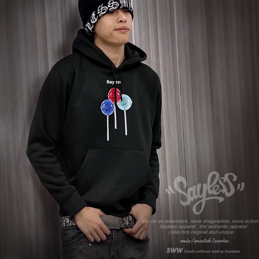 SAYLESS 棒棒糖帽T