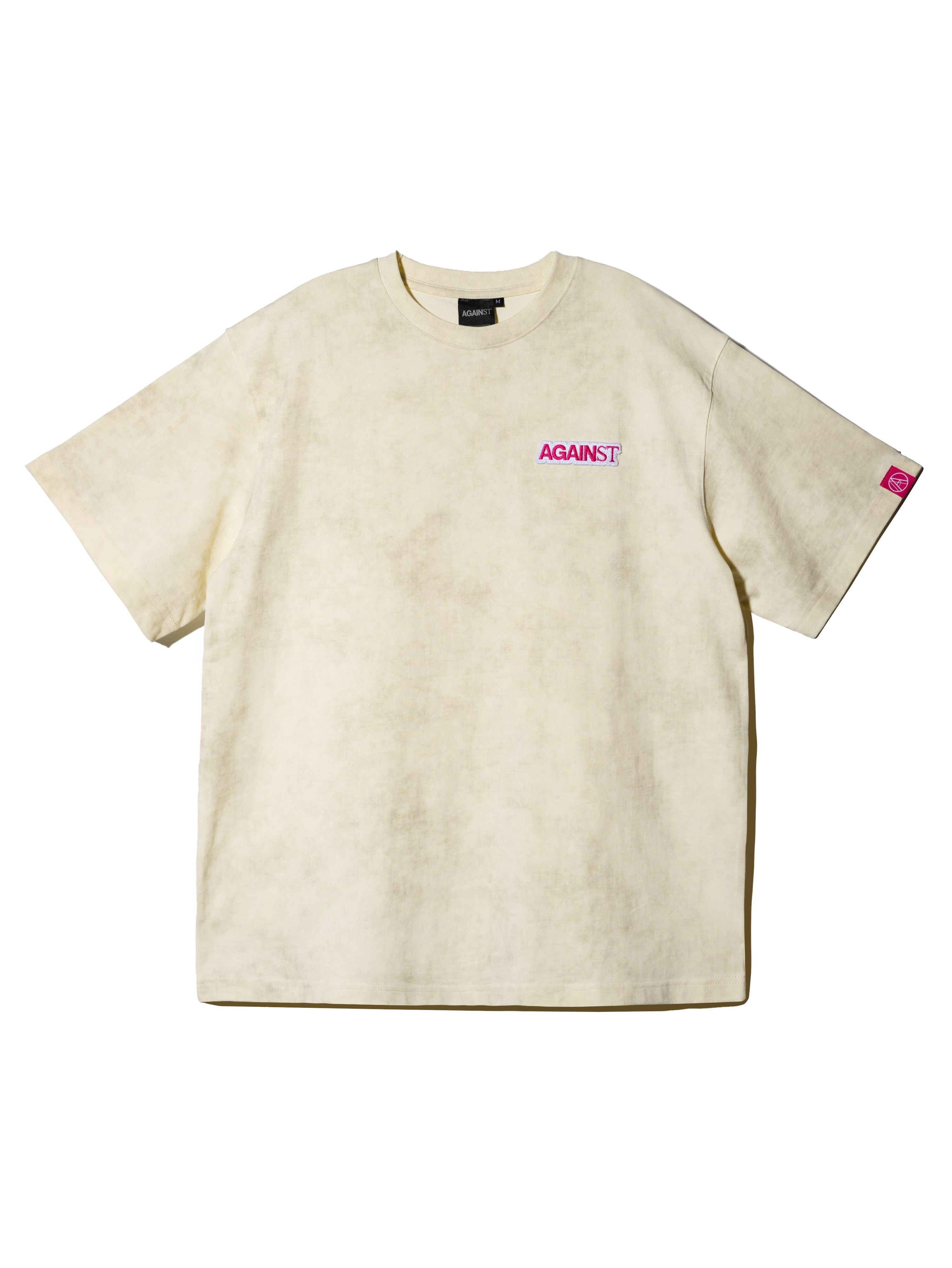AGAINST Logo Washed Tee