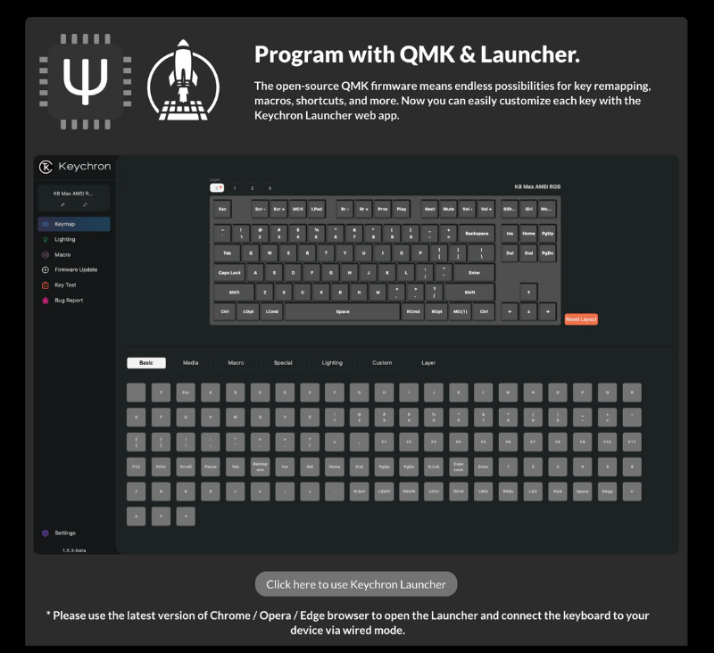 Keychron K8 Max QMK 無線機械鍵盤