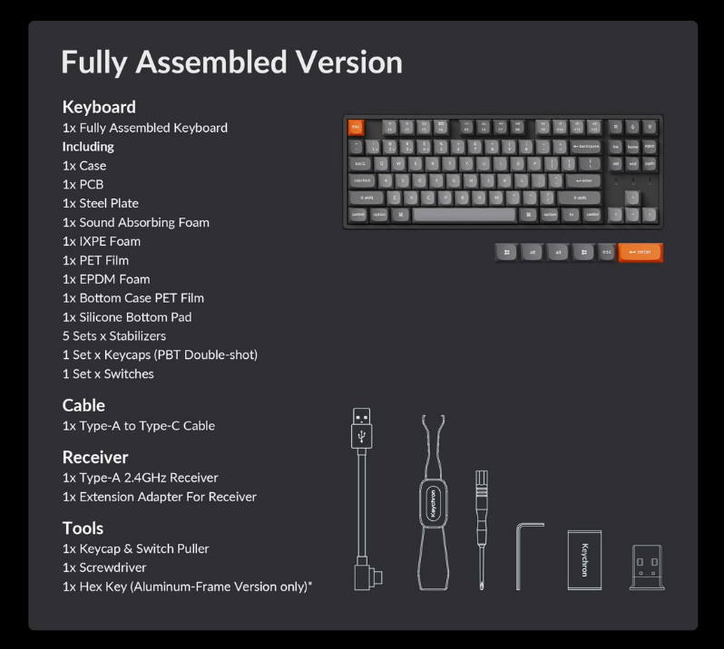 Keychron K8 Max QMK 無線機械鍵盤