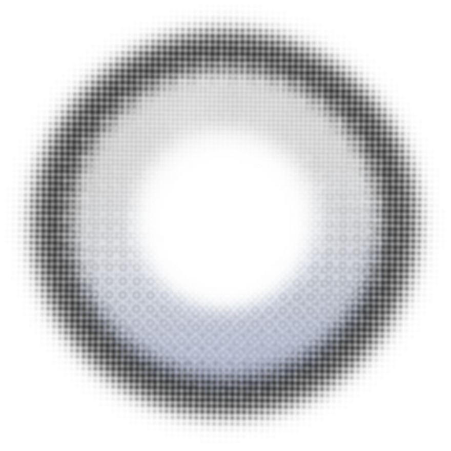 [月拋13.4mm] LENBLING 1 Month Pureble Ash Gray 彩妝隱形眼鏡｜每盒2片