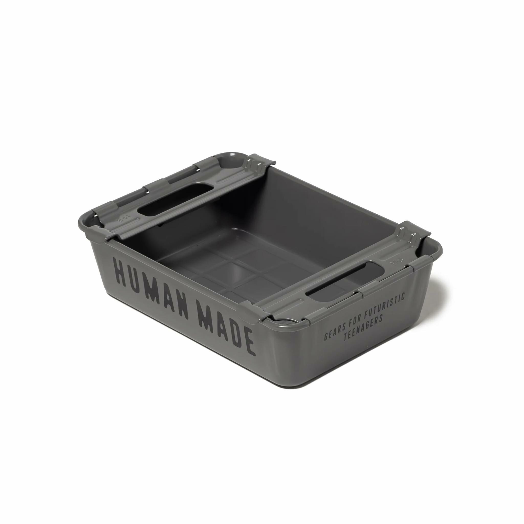 小物入れ HUMAN MADE 25SS STEEL STACKING BOX GRAY HUMAN MADE 25SS STEEL STACKING BOX GRAY HUMAN MADE STEEL