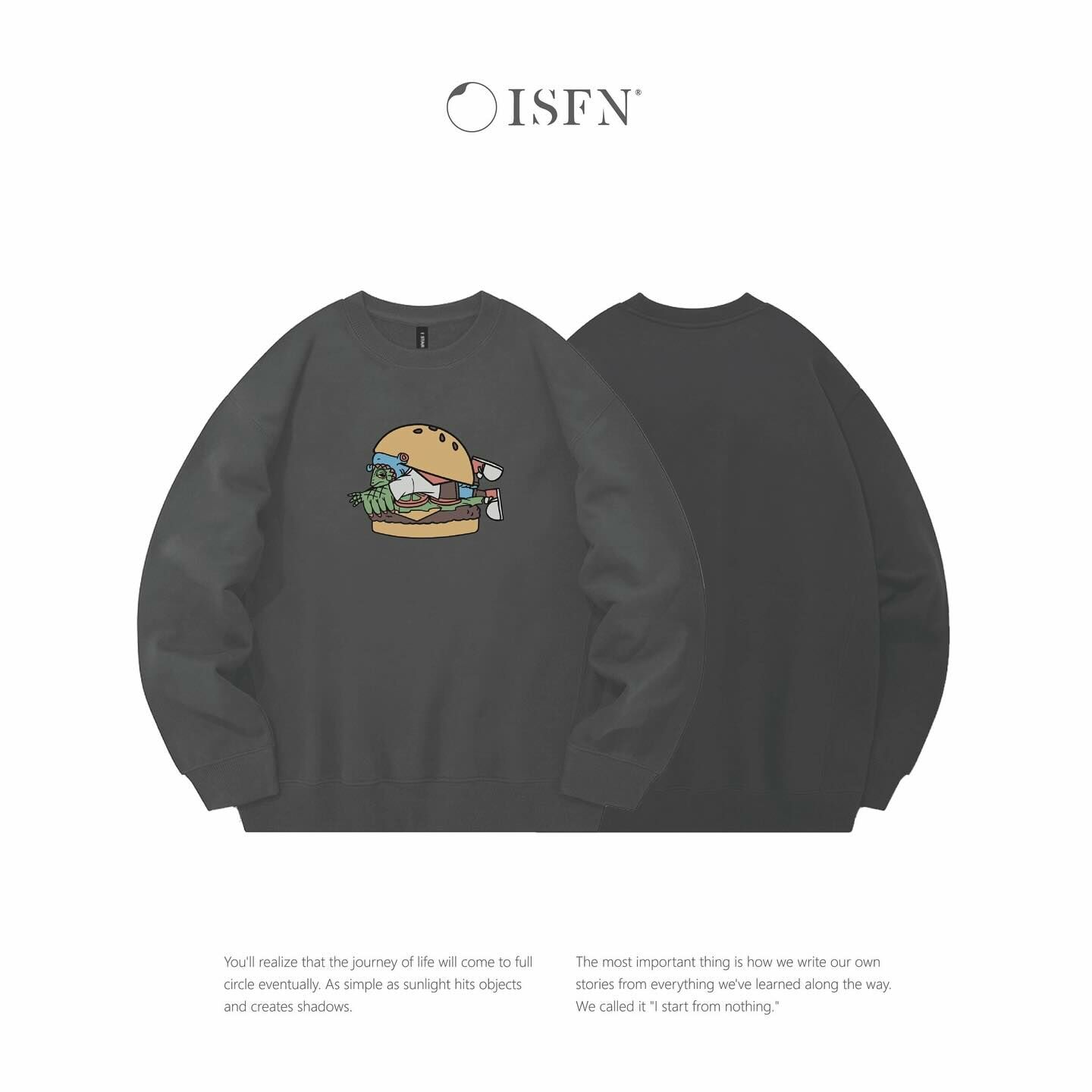 ISFN | Burger Buddy Long Sleeve | S-3XL