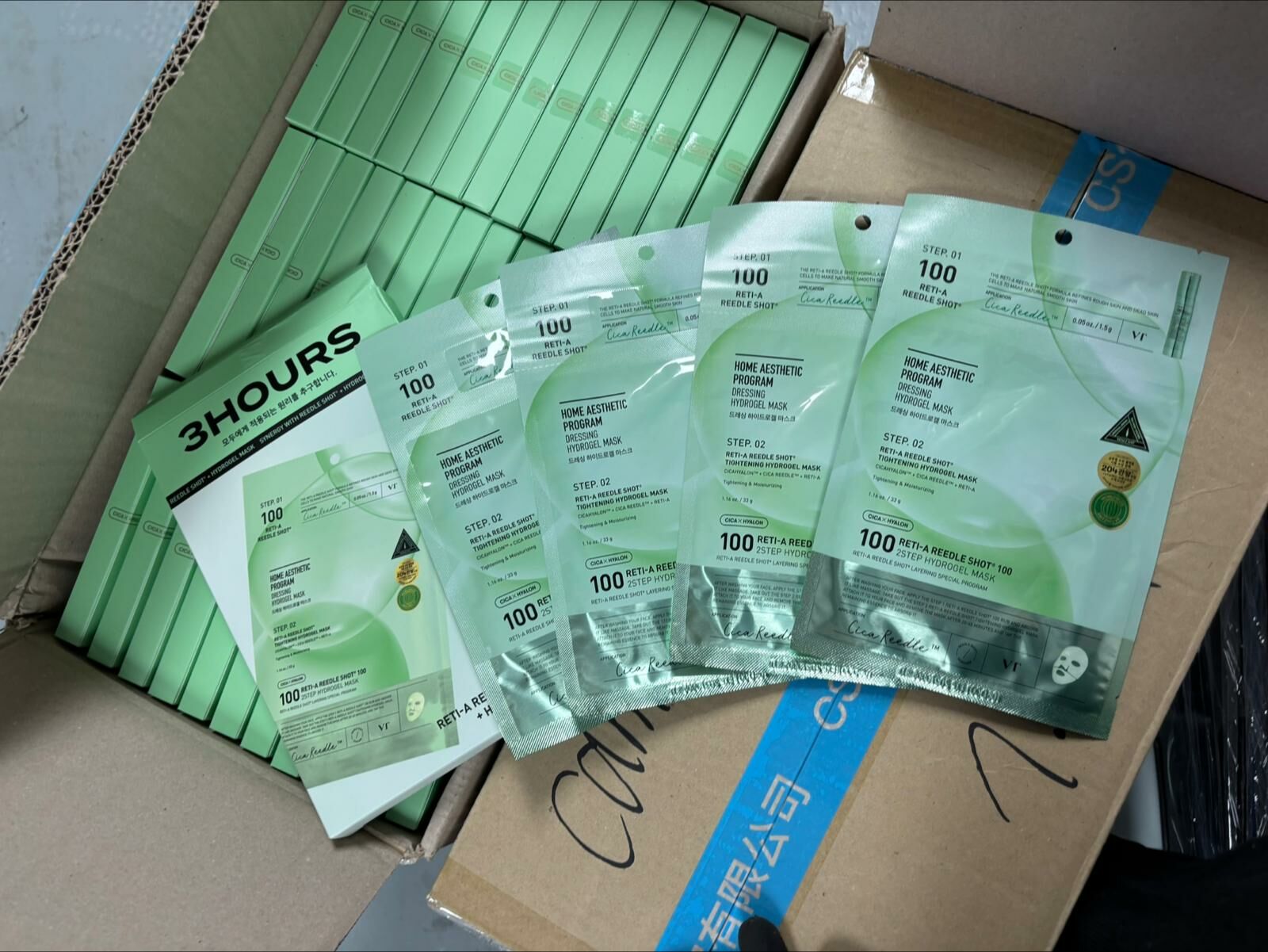 韓國VT微針100針精華+面膜