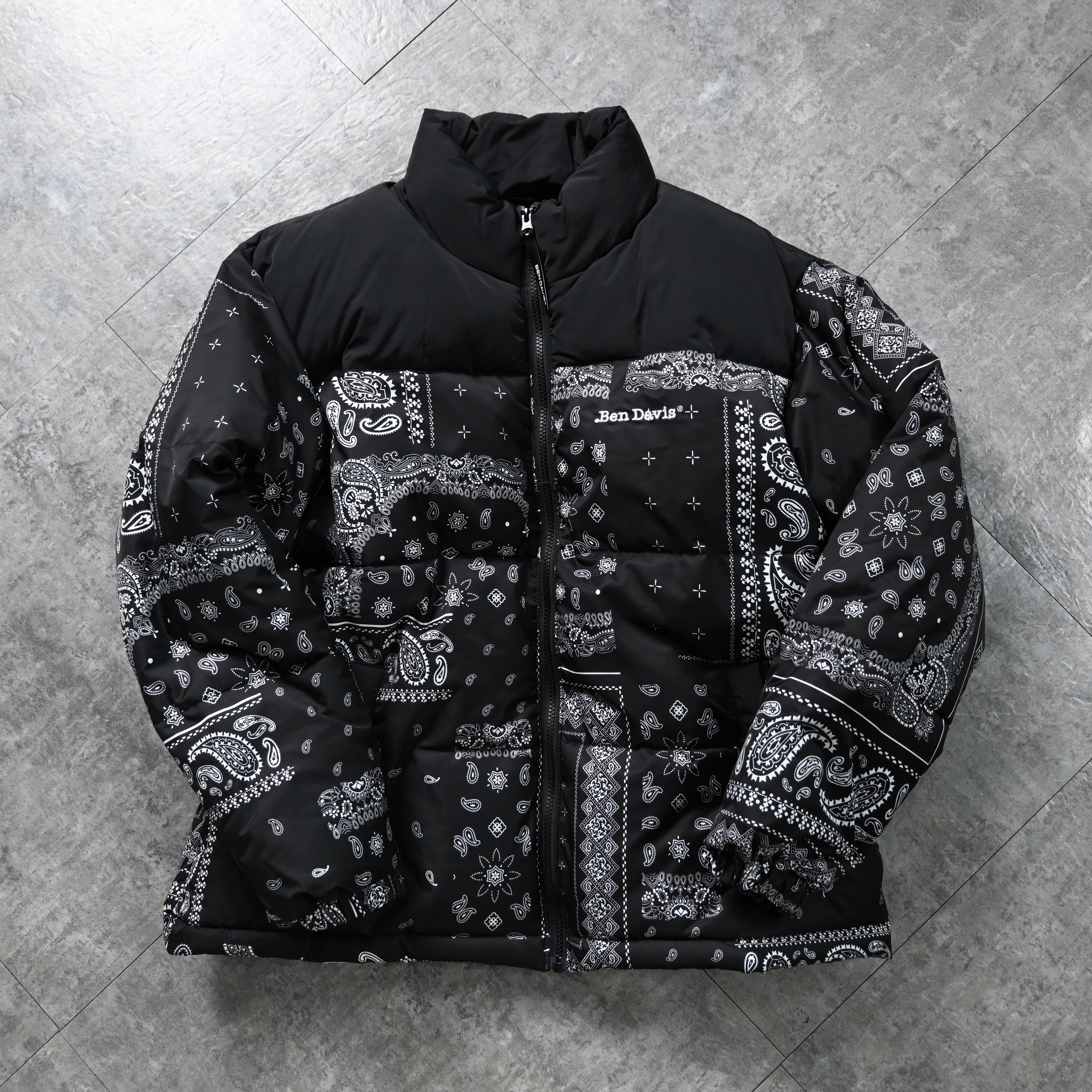 Ben Davis JP Paisley BD Puffer Jacket
