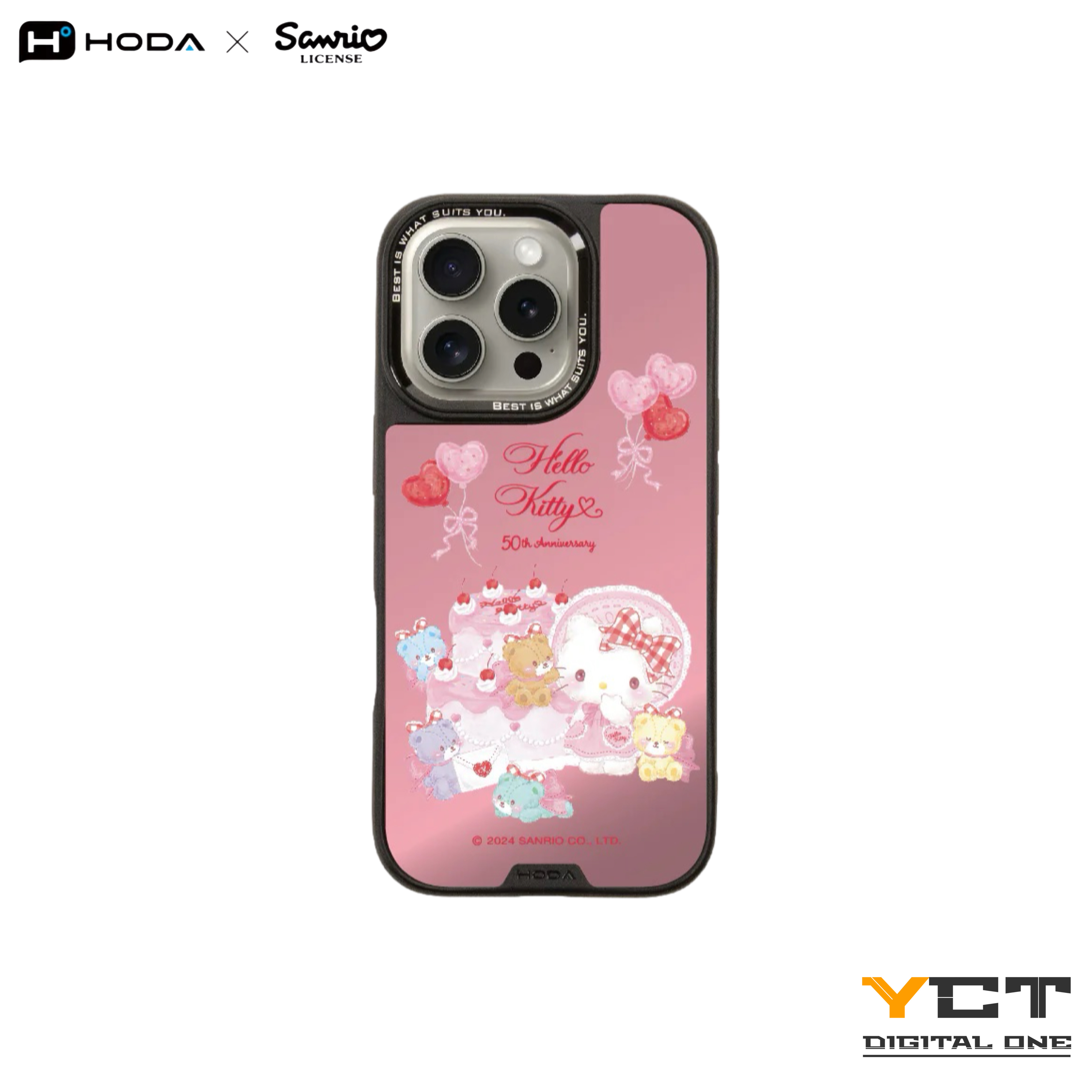 Hello Kitty 50周年系列 MagSafe 手機保護殼 iPhone 16 / 15 系列 | HODA®