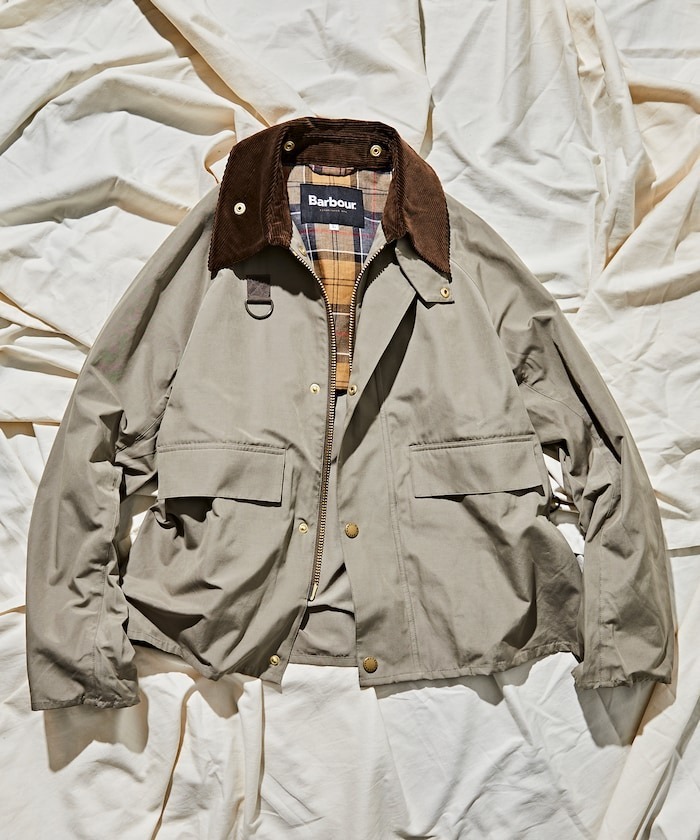 2024AW 日本限定 Barbour 別注 SPEY OS SLEEVE 軍風 古著 外套 燈心絨領 雙大口袋 現貨 1051220600527
