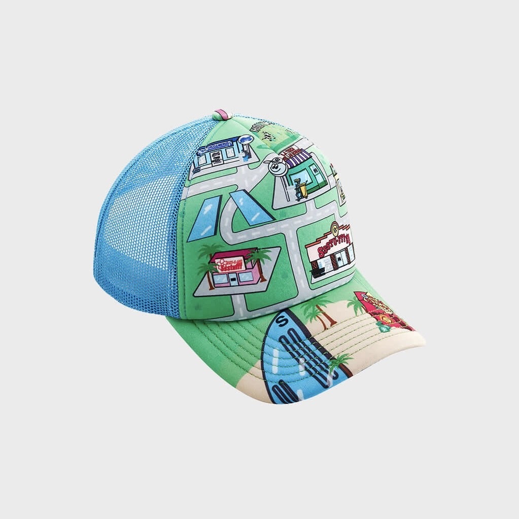 SSSTUFFF City Map Trucker Cap 網帽 棒球帽