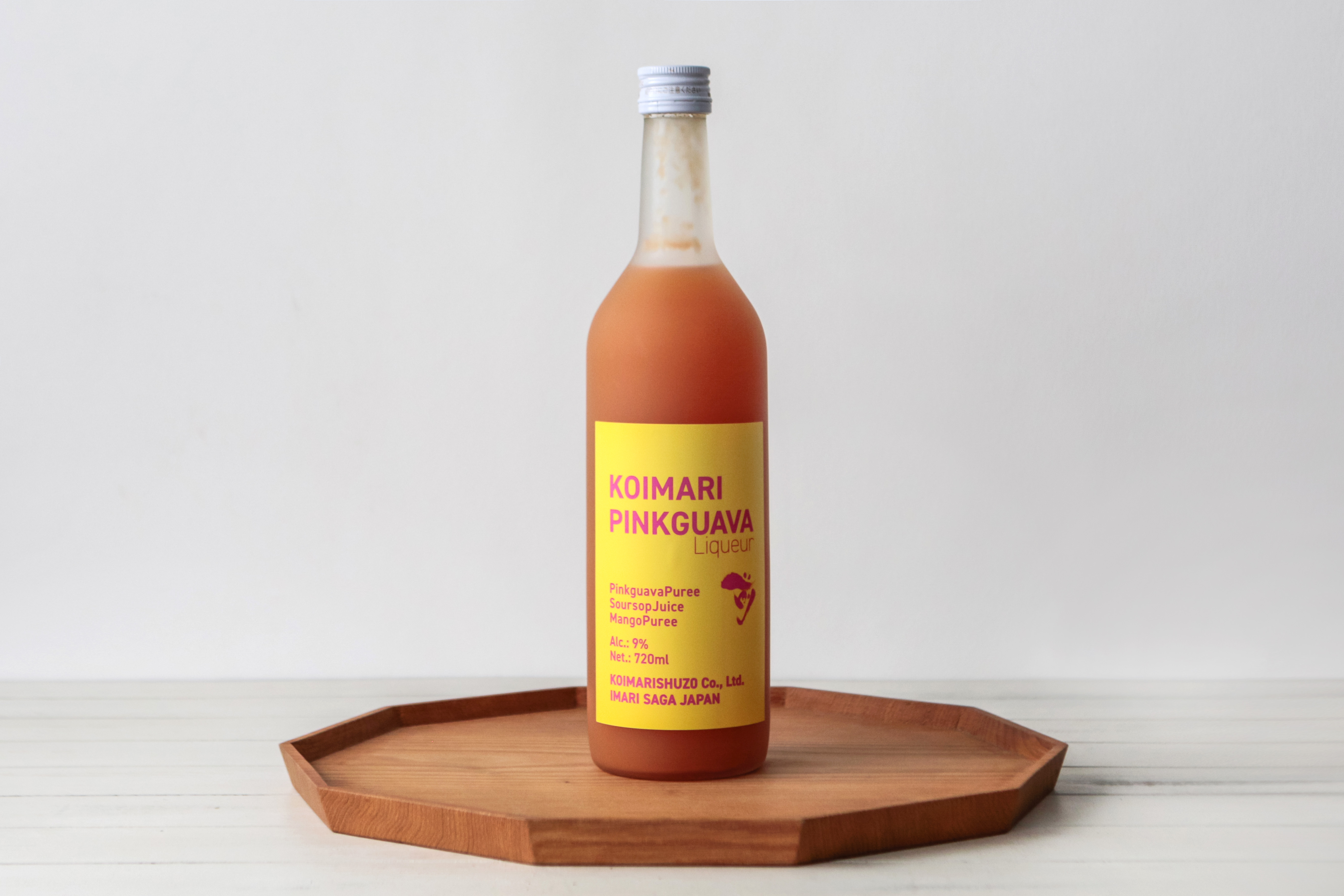 古伊万里 粉紅芭樂酒