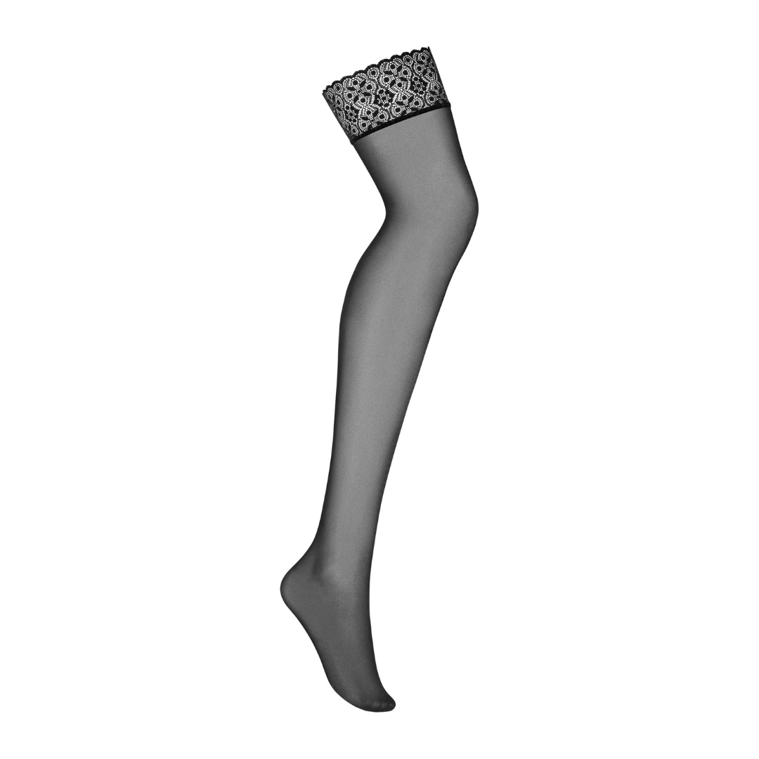 Obsessive - Shibu stockings black - S/M/L/XL