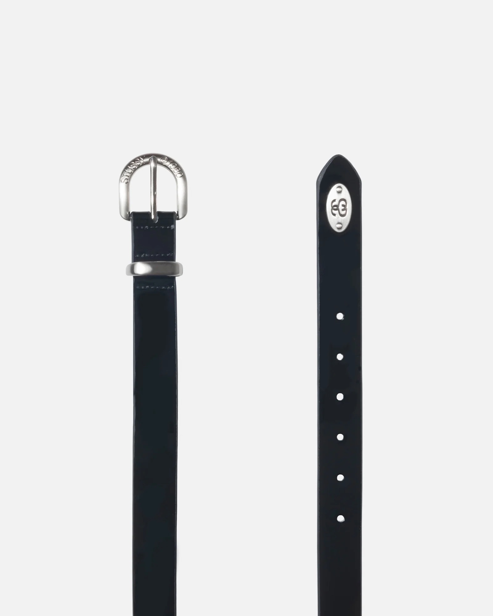 [よしもと]【希少】STUSSY PATENT LEATHER BELT Stussy Patent Leather Belt Black Men's - SS24 - US