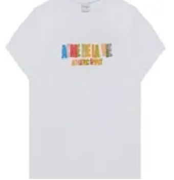 [S] ADLV CRAYON DRAWING LOGO SHORT SLEEVE T-SHIRT,WHITE, 24FW-TP-SS-AW-CDS-WHT (SAV385)