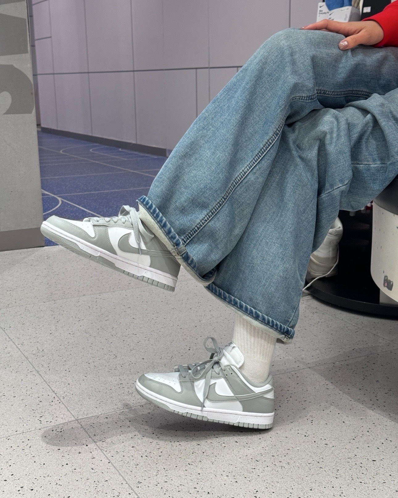 女鞋 NIKE DUNK LOW NEXT NATURE 元祖灰 灰白 復古休閒鞋 環保材質【DD1873-113】