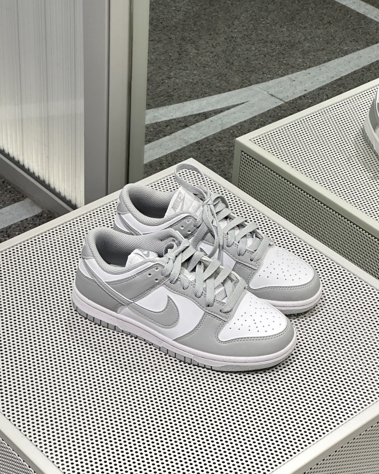 女鞋 NIKE DUNK LOW NEXT NATURE 元祖灰 灰白 復古休閒鞋 環保材質【DD1873-113】