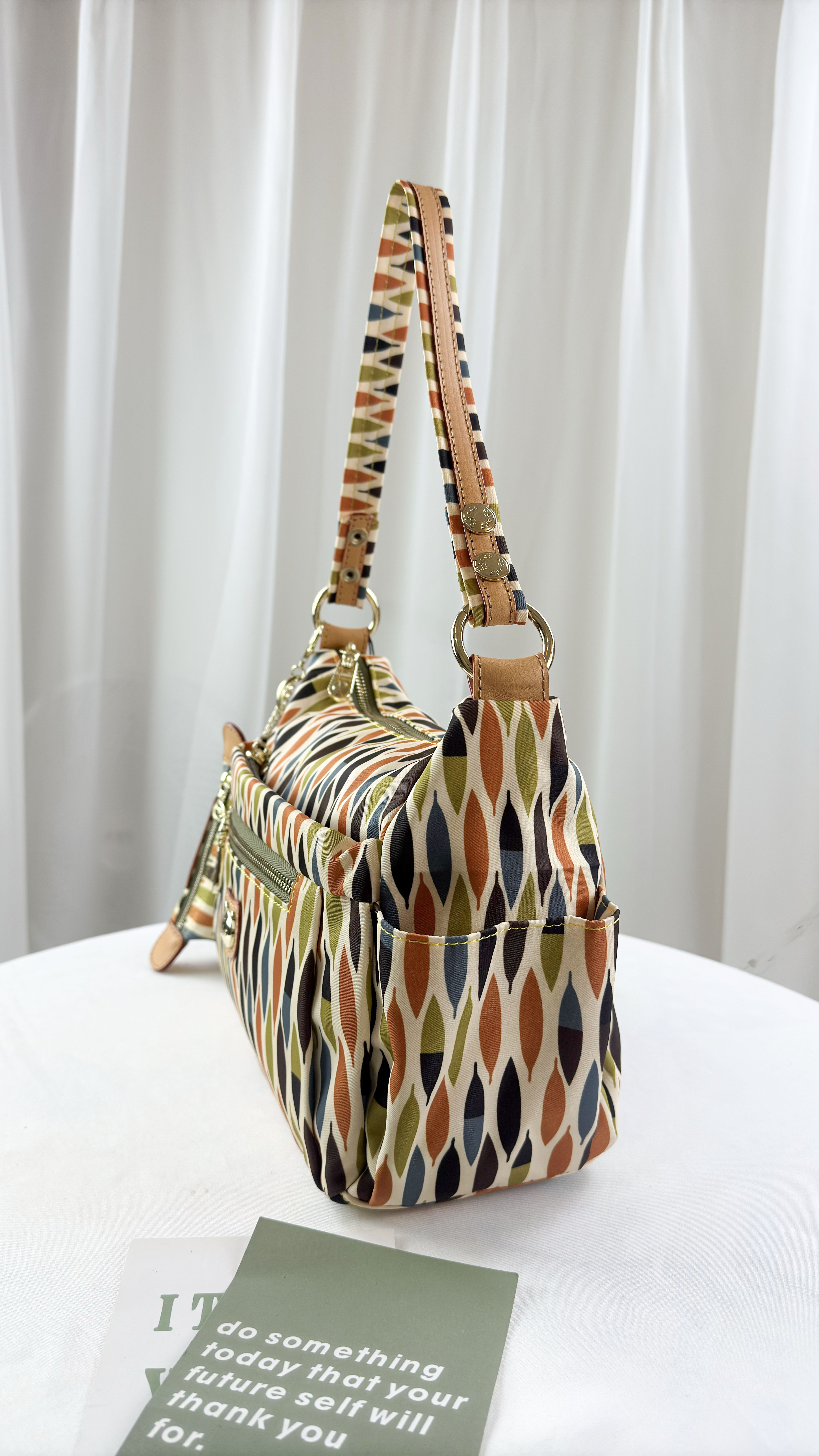 GOODS 小草拼色防潑水肩背包 / 側背包  #6139