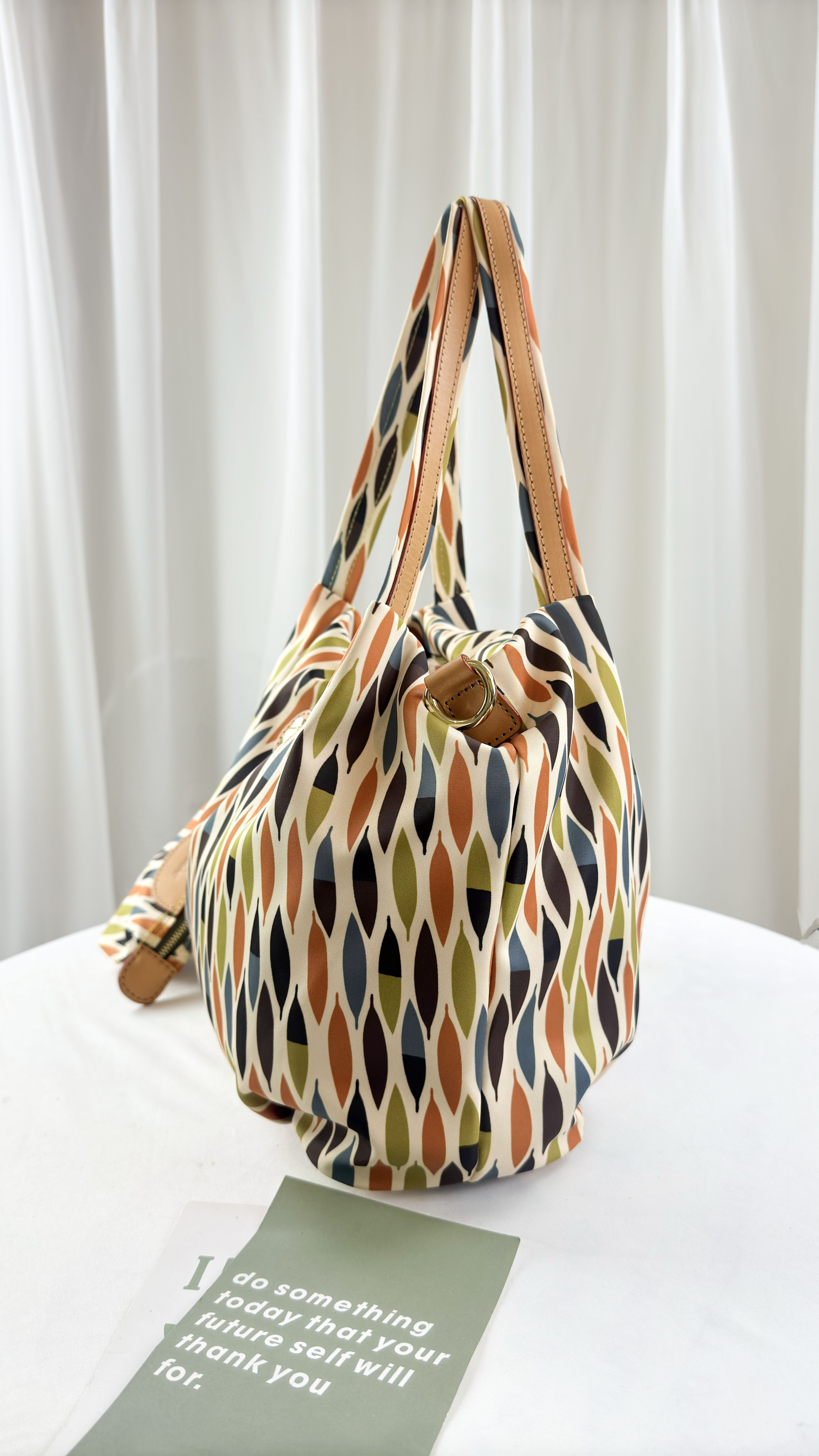 GOODS 小草拼色拼色防潑水手提包 / 側背包  #2849