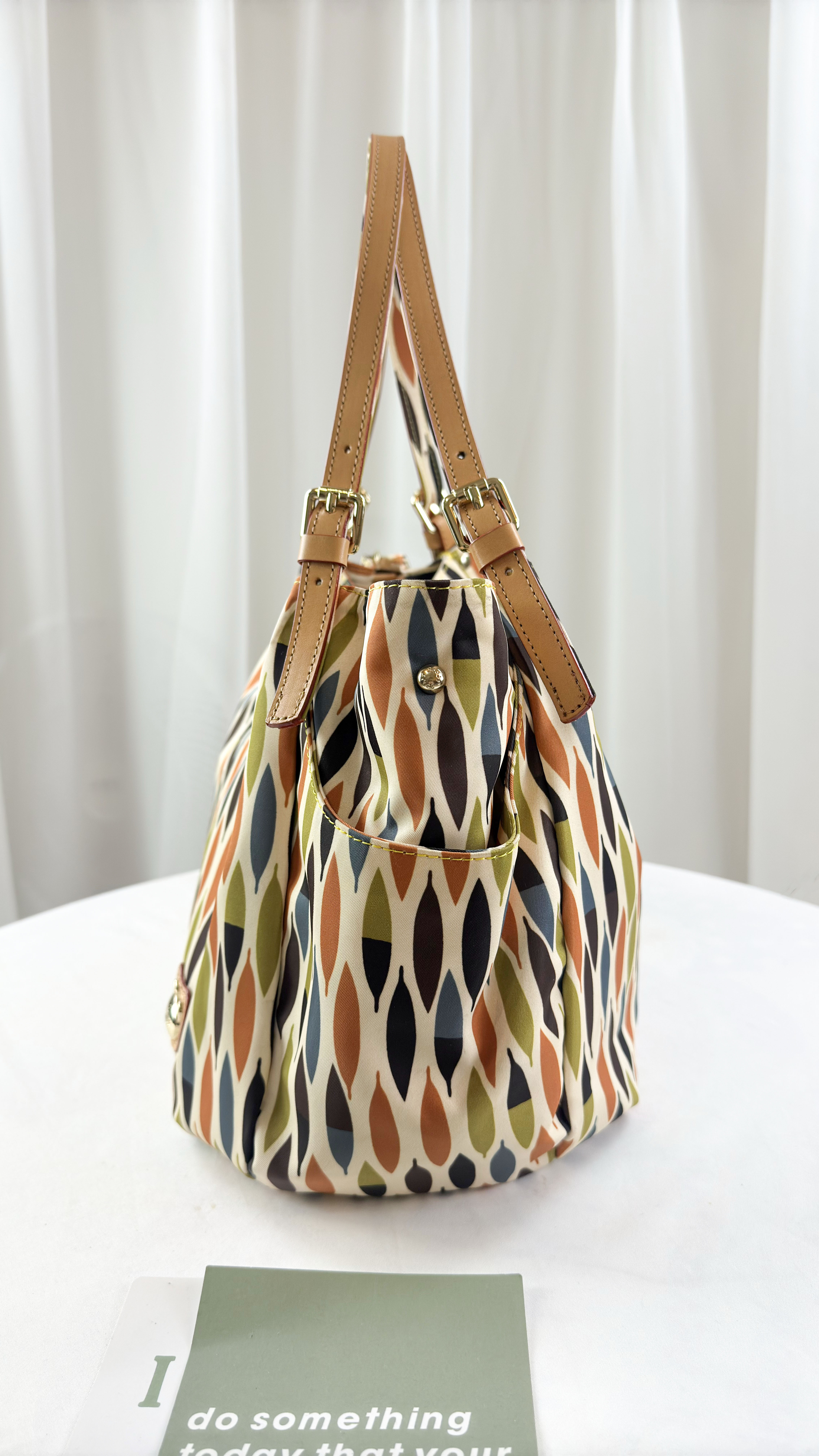 GOODS 小草拼色防潑水手提包 / 側背包   #2577