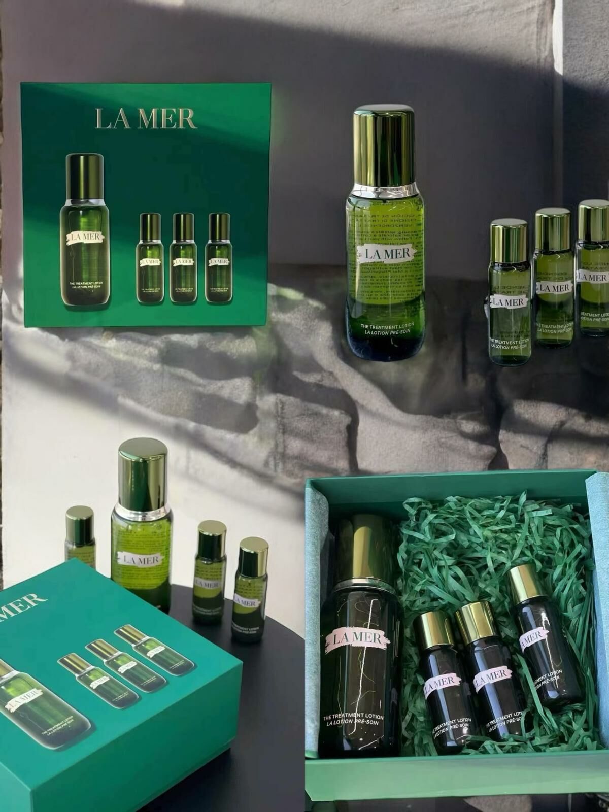 新版La mer 海藍之謎精粹水1+3套裝