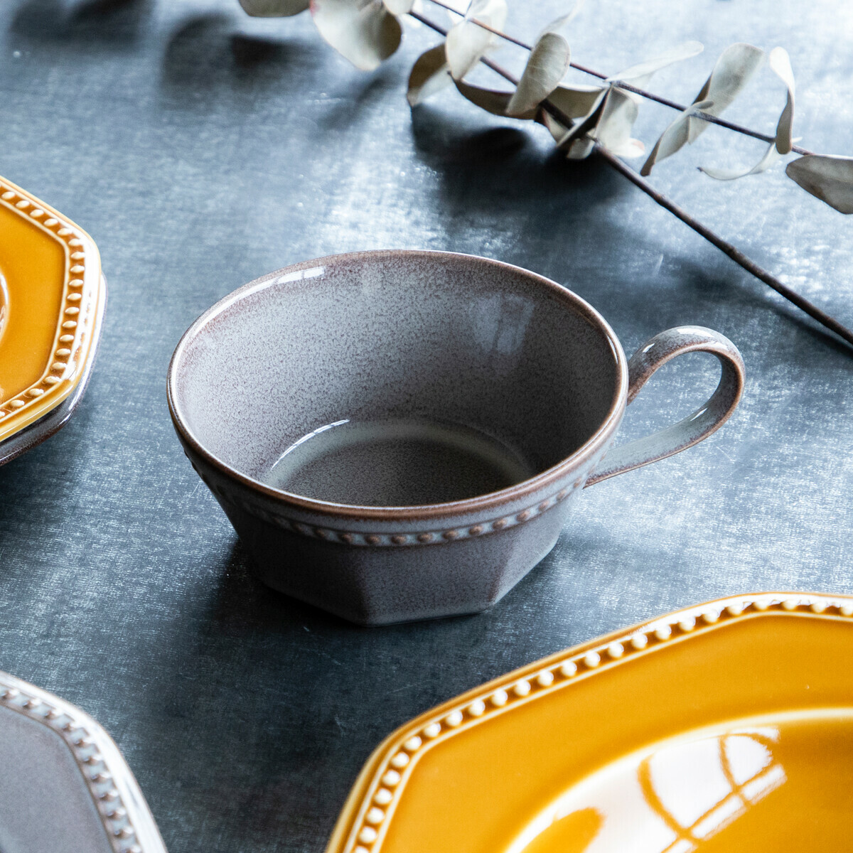 Roots Elegance 復古 輪點 湯杯