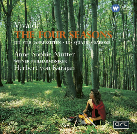 ANTONIO VIVALDI - THE FOUR SEASONS 韋瓦第：四季小提琴協奏曲 CD