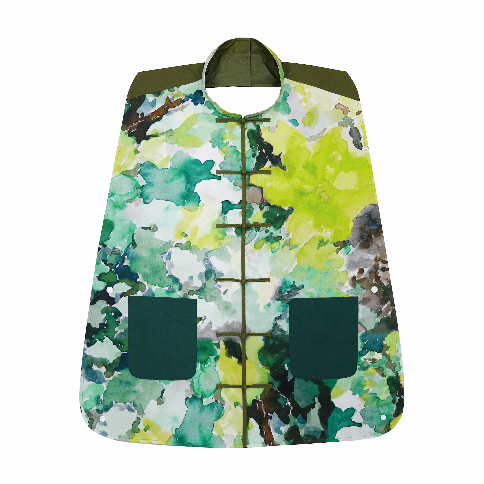 BOUNDLESS 唐裝圍巾 - 紅染馨香