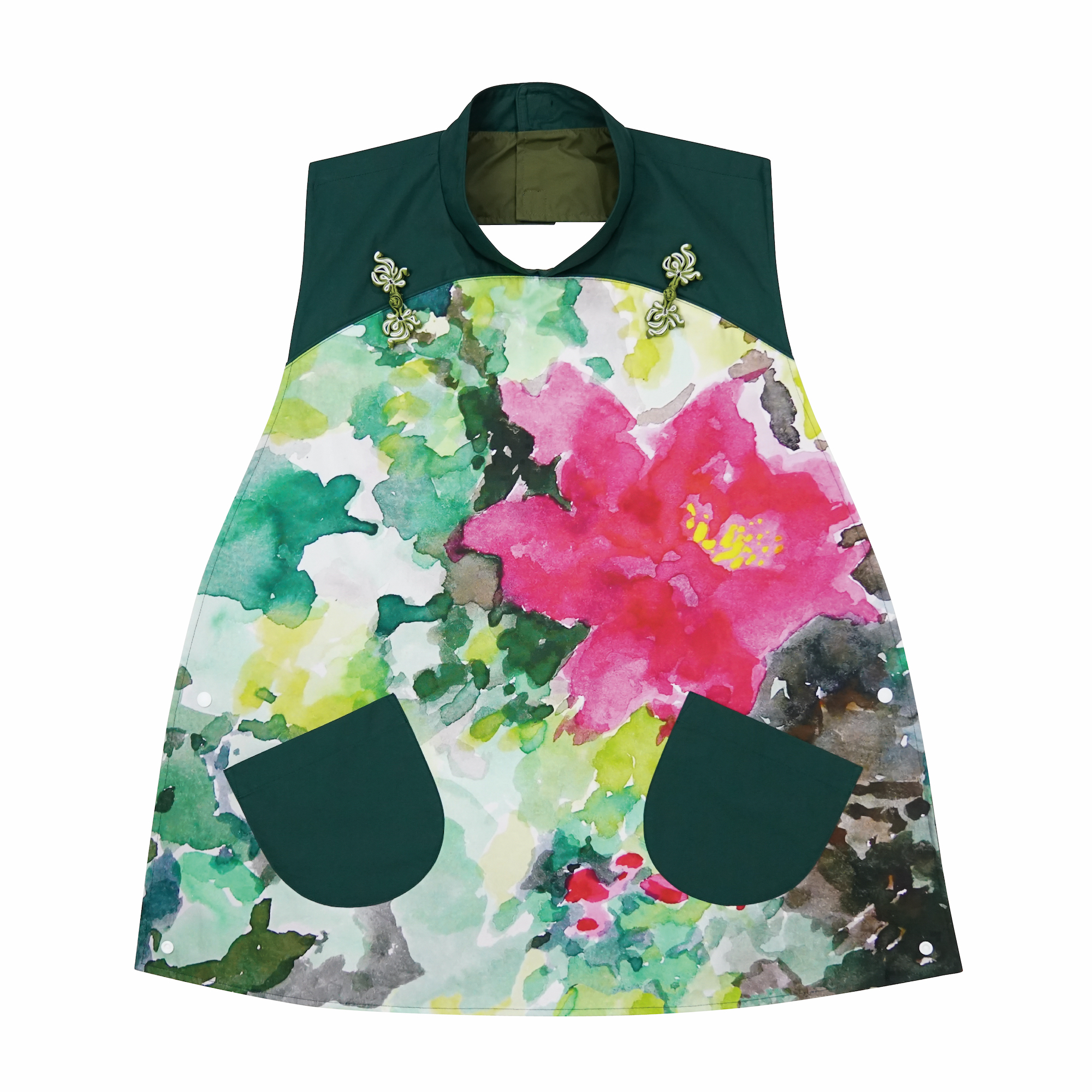 BOUNDLESS 小鳳仙圍巾 - 紅染馨香