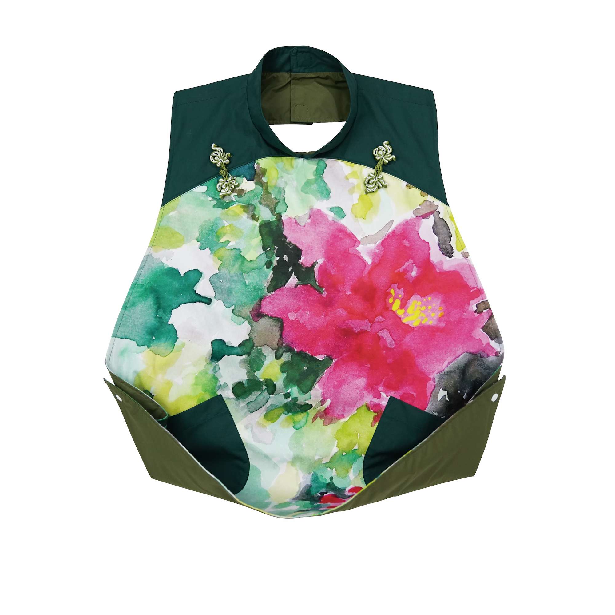 BOUNDLESS 小鳳仙圍巾 - 紅染馨香