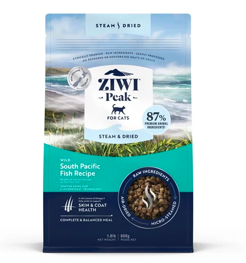 ZiwiPeak - 微蒸風乾貓糧 野生南太平洋魚食譜 (800G/2.2KG)
