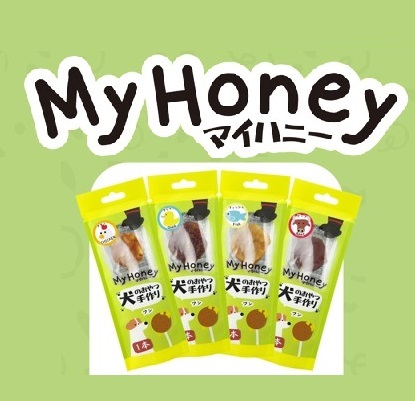 MYHONEY 手工棒棒犬點心 - 雞肉味／牛肉味／鴨肉味／鱈魚味