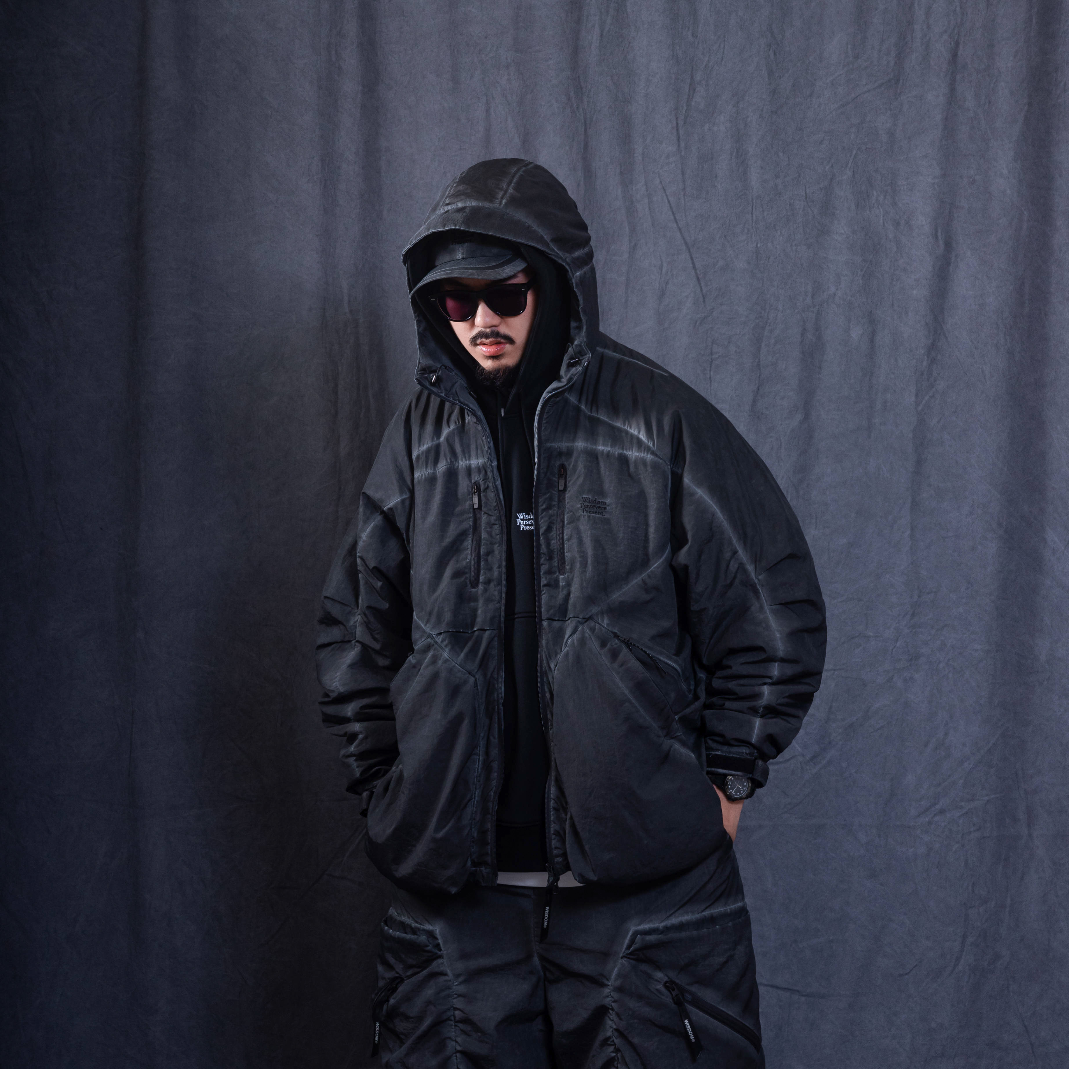 Wisdom® X Persevere Loomed Echoes Style 04 Insulated Jacket 機能 多口袋 鋪棉 連帽外套 兩色