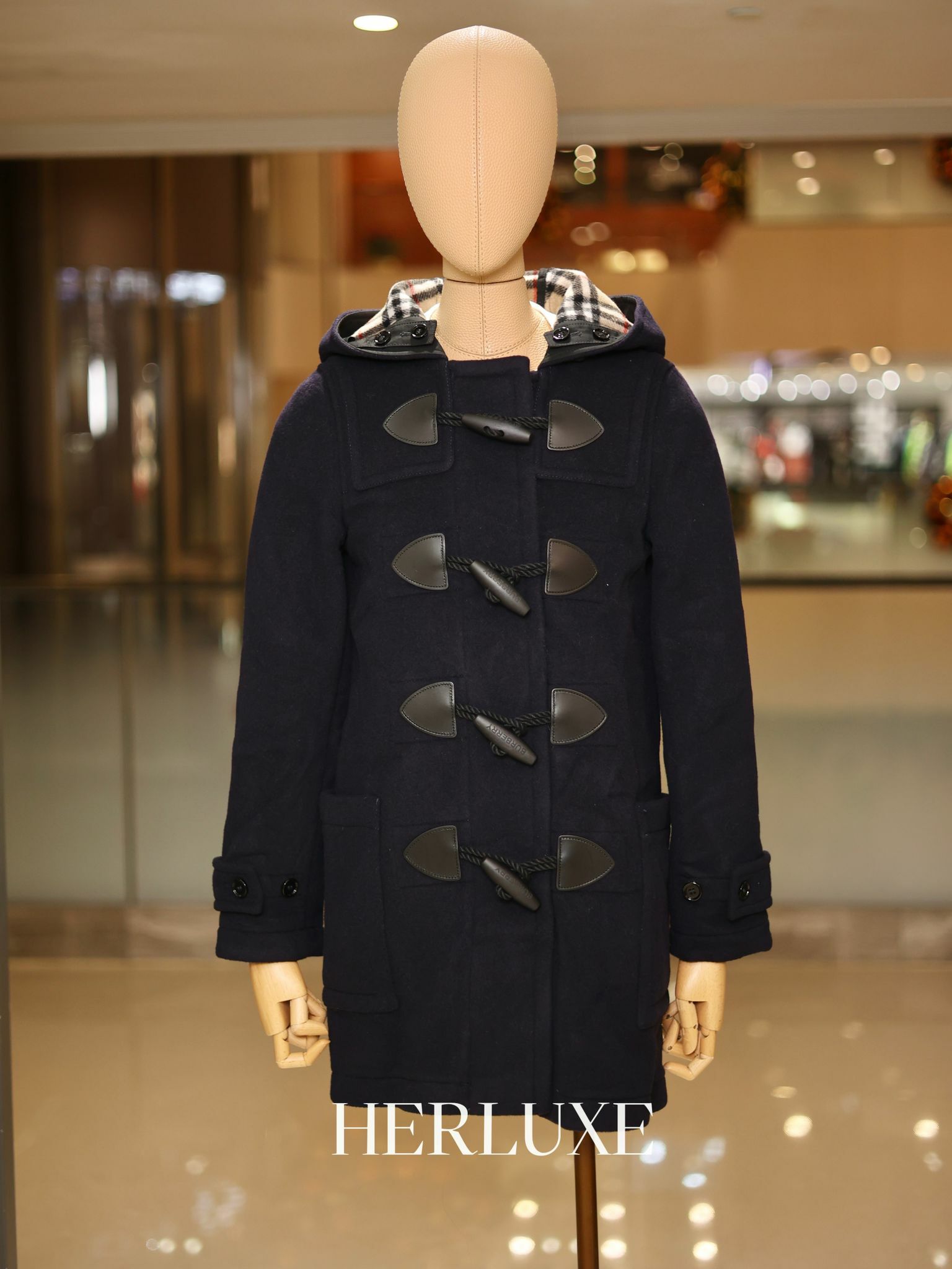 Burberry 漁夫褸 經典深藍