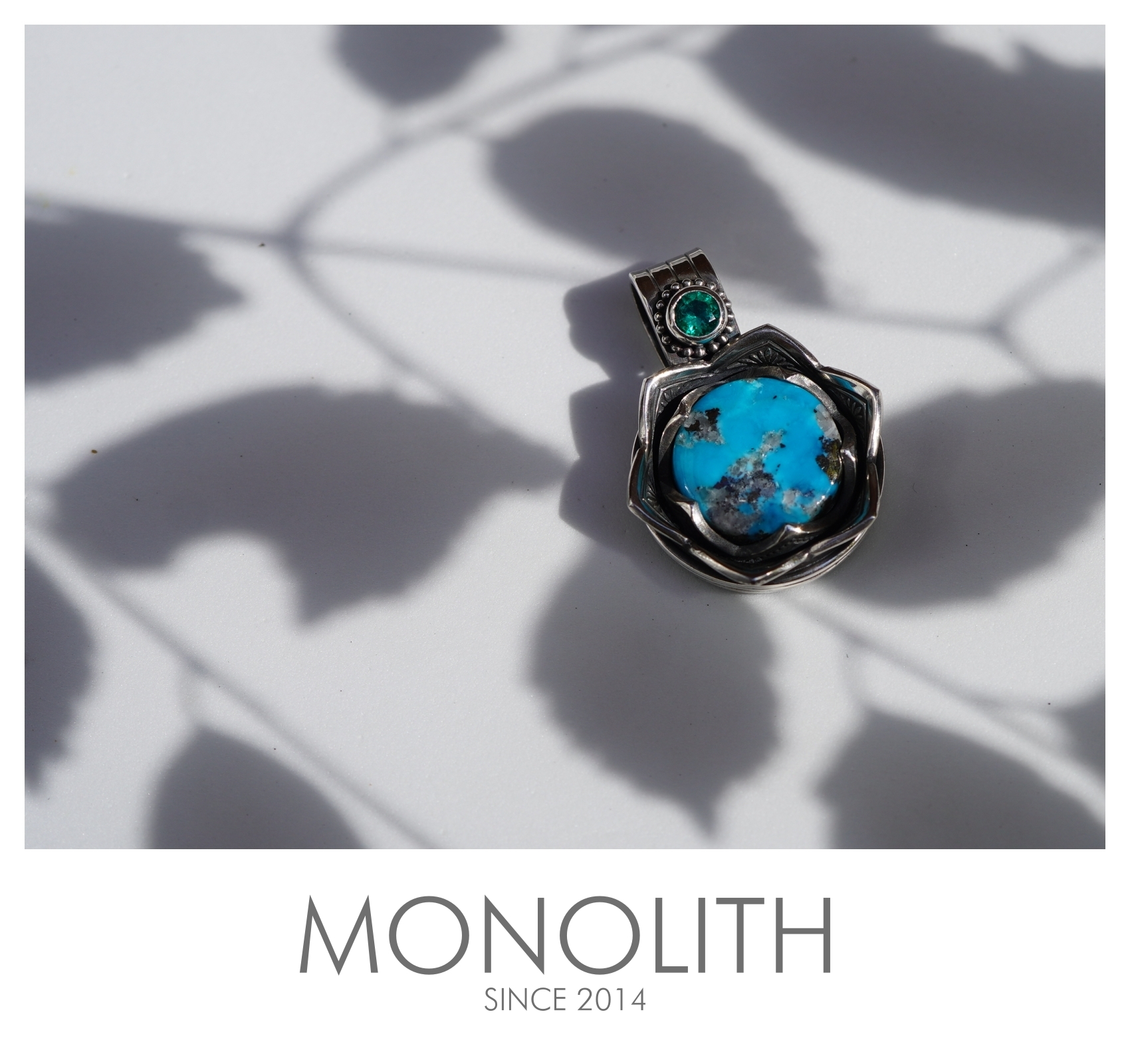 綠松石打印【吊墜】