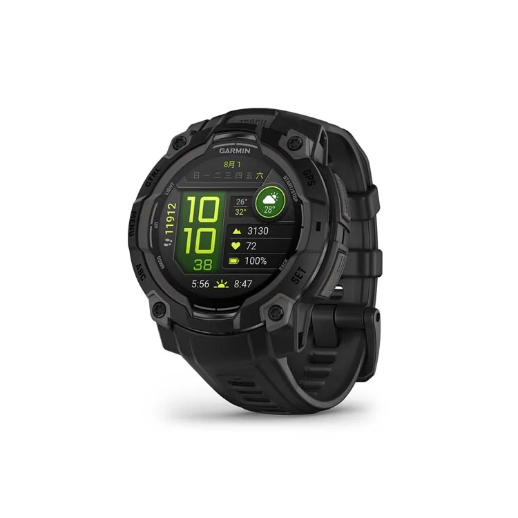 Garmin Instinct 3 45mm AMOLED 本我系列 GPS 智慧腕錶