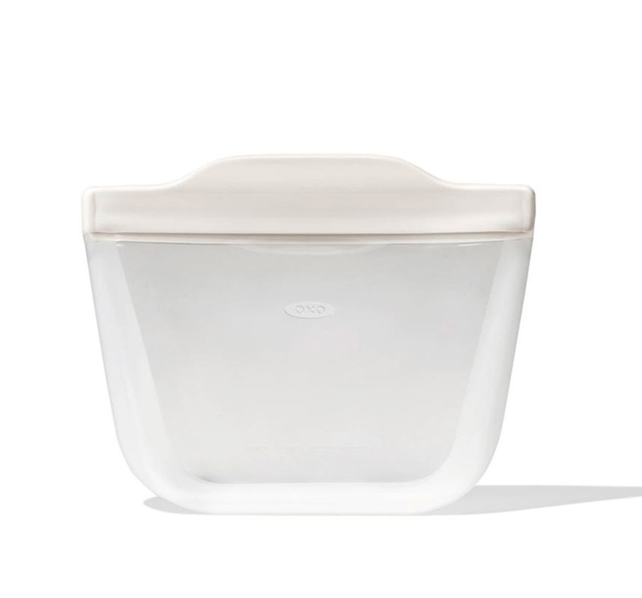 美國品牌OXO Good Grips 站立式可重用矽膠密封袋 (12 oz / 355ml ) -麥色 -11386000