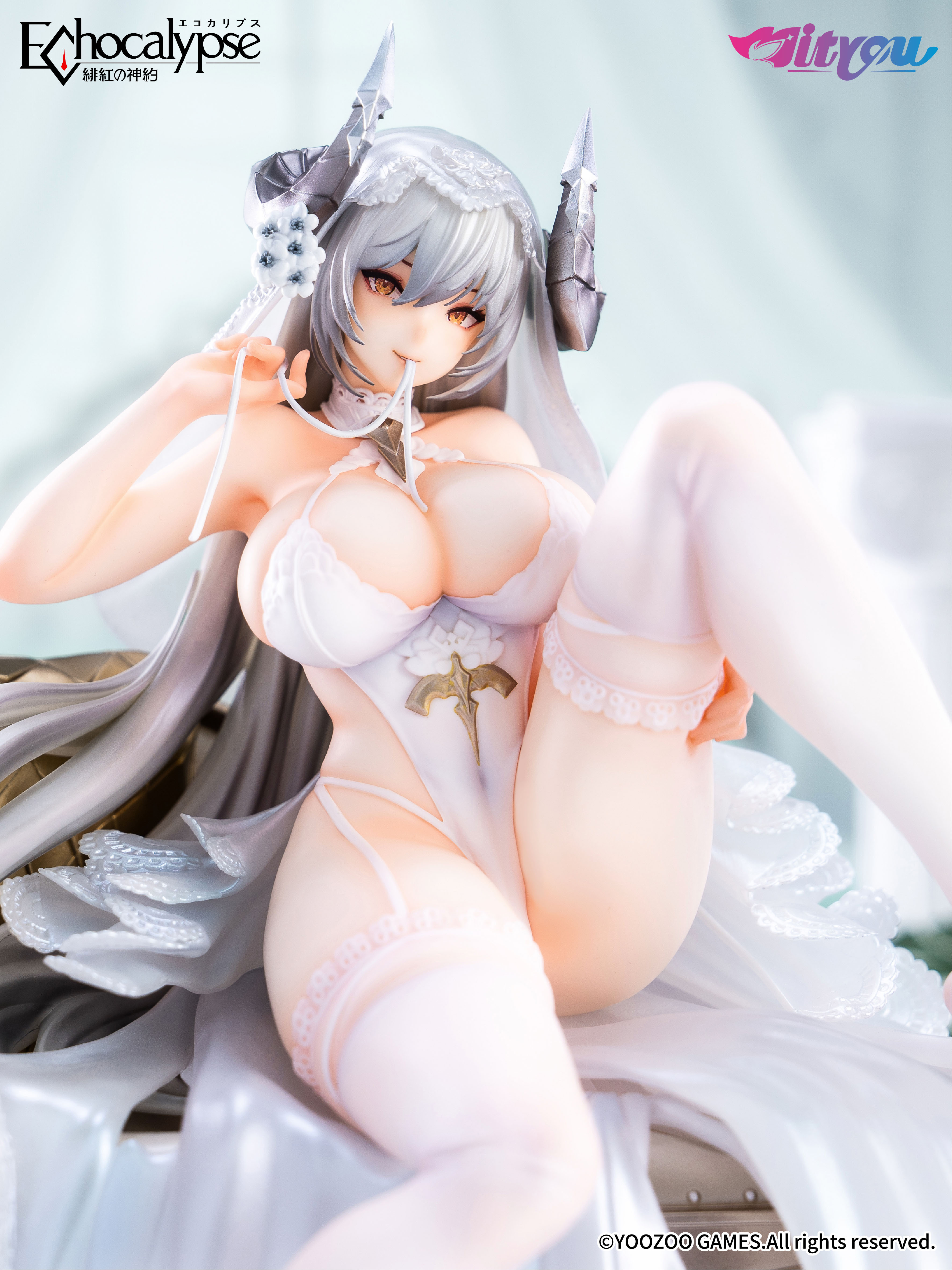 "Echocalypse -The Goddess of Scarlet-" Lilith Pure White Pledge Ver. 1/7 Scale
