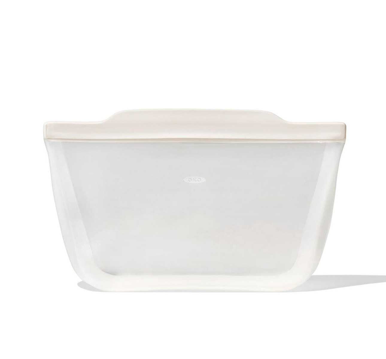 美國品牌OXO Good Grips 站立式可重用矽膠密封袋 (64 oz / 1893ml ) -麥色 -11386200