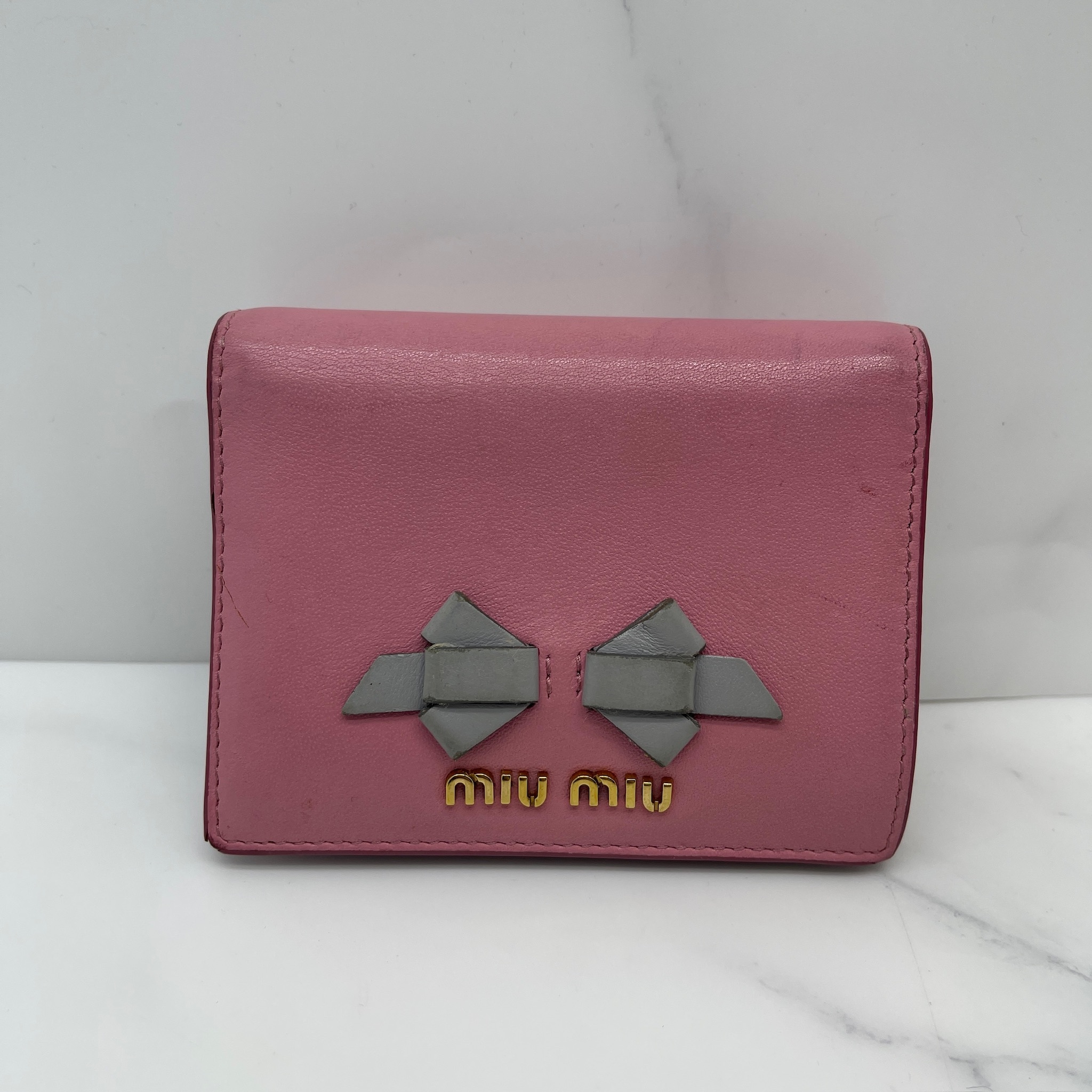 MiuMiu wallet (蝴蝶結款）