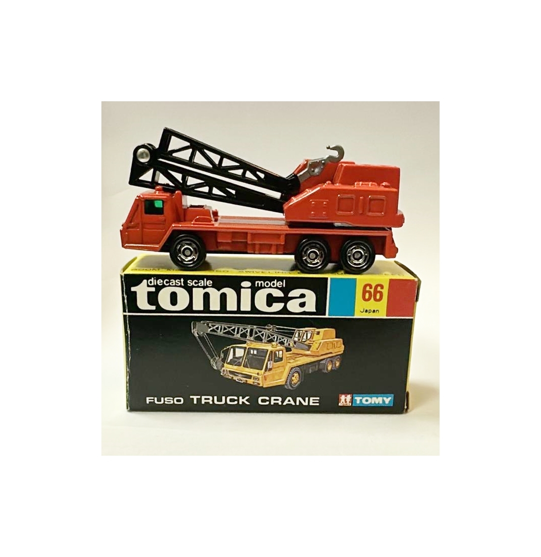 Tomy Tomica No 66 Fuso Truck Crane Made In Japan Tomy Tomica No 66 Fuso Truck Crane Made In Japan